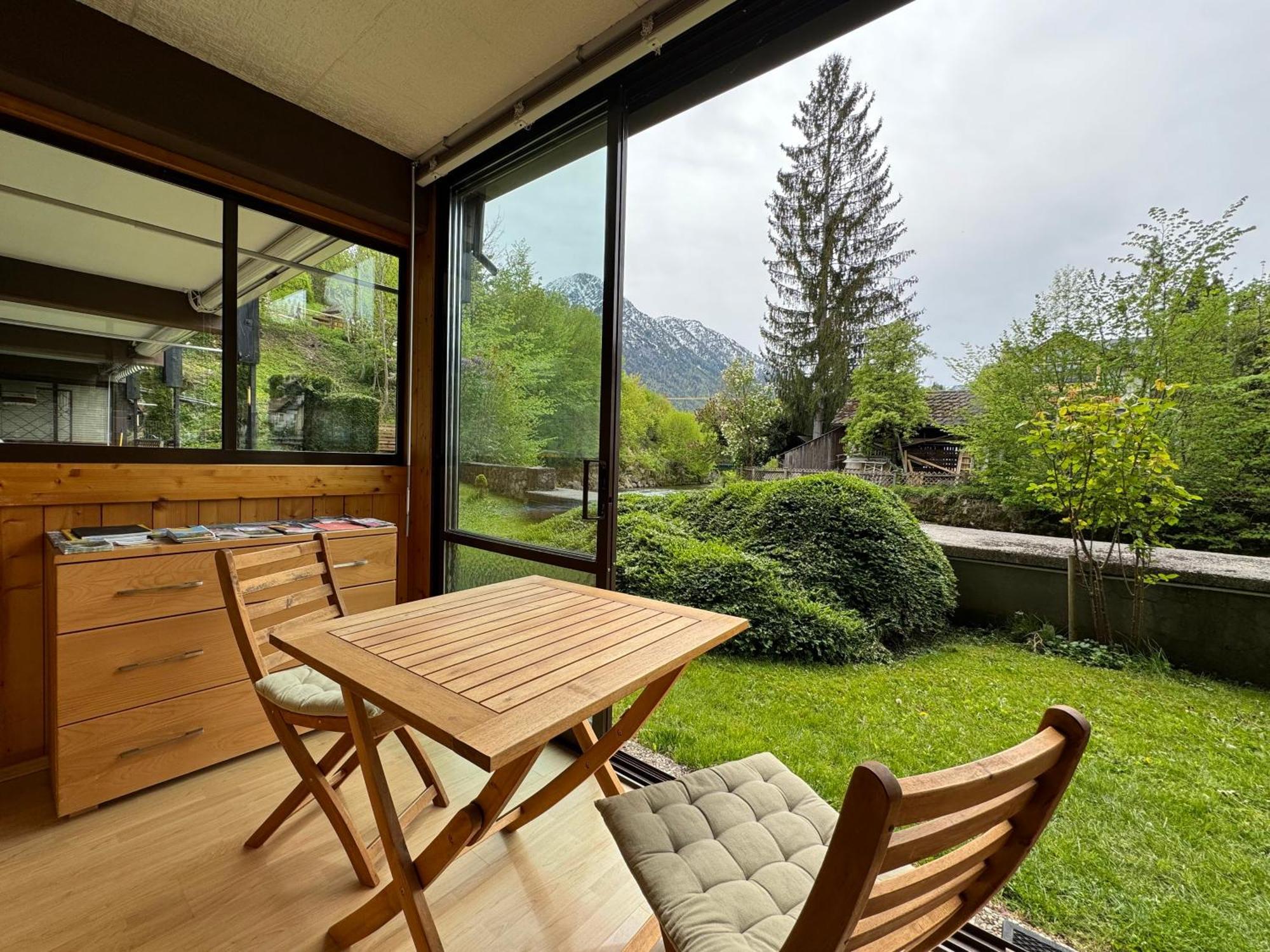 Ferienwohnung An Der Traun Bad Aussee Exterior foto